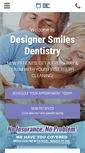 Mobile Screenshot of designersmilesdentistrytx.com
